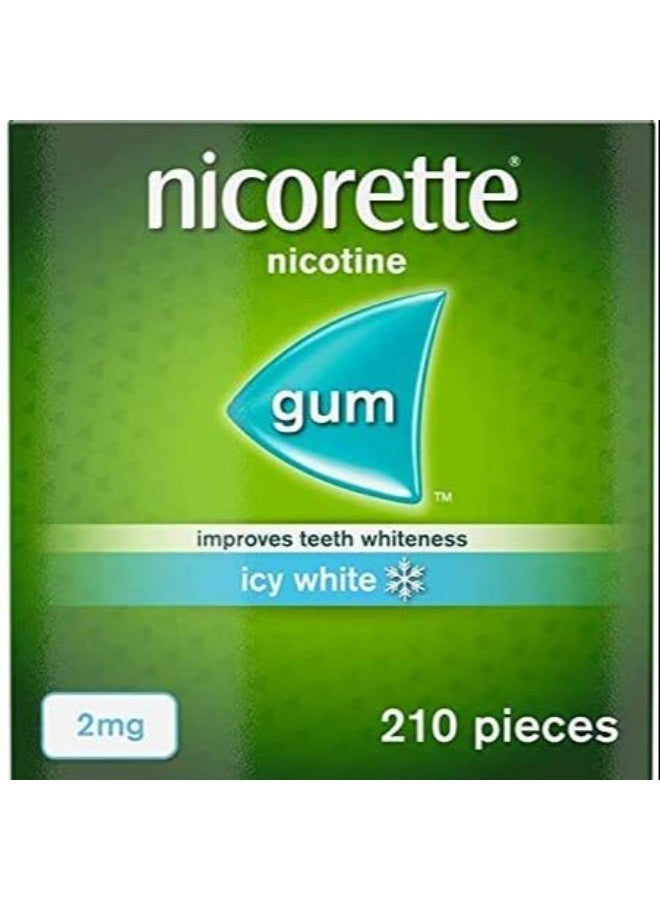 Nicorette Icy White 2mg 210pcs - Image 1